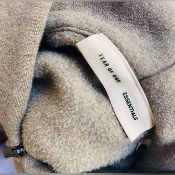 FEAR OF GOD ESSENTIALS Classic Full Zip Up Hoodie BNWT